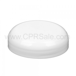 Cap, 70/400, White, Domed, Linerless - Texas